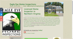 Desktop Screenshot of eagleeyehomeinspectionsllc.com