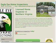 Tablet Screenshot of eagleeyehomeinspectionsllc.com
